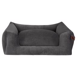 Fantail Snooze Mellow Designer Hundeseng i Farven Smoke Grey